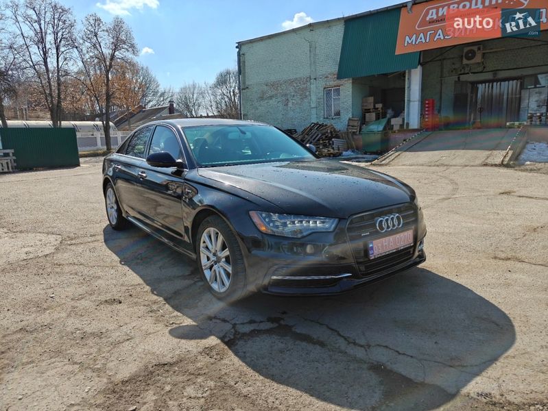 2015 Audi A6, VIN WAUFGAFC2FN019901:plate — фото 1 (autoria)