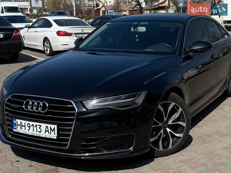 2015 Audi A6, VIN WAUZZZ4G8GN073443:plate — фото 1 (autoria)