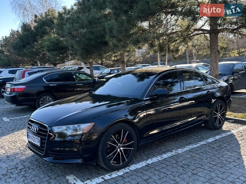 2014 Audi A6, VIN WAUFFAFC7FN026037:plate — фото 1 (autoria)