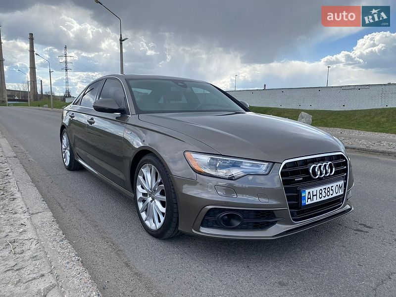 2013 Audi A6, VIN WAUJGAFCXDN119218:plate — фото 1 (autoria)
