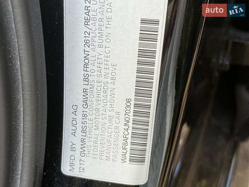 Седан Audi A6 2017 в Яворове
