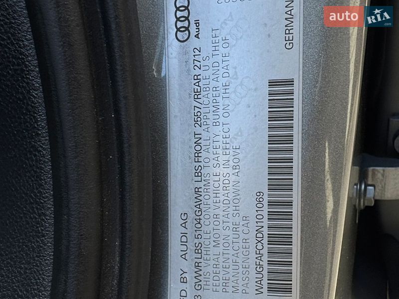 Седан Audi A6 2013 в Умані