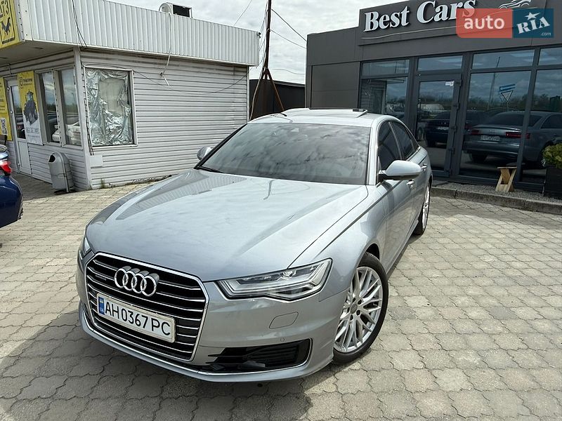 2015 Audi A6, VIN WAUZZZ4G1GN070643:plate — фото 1 (autoria)