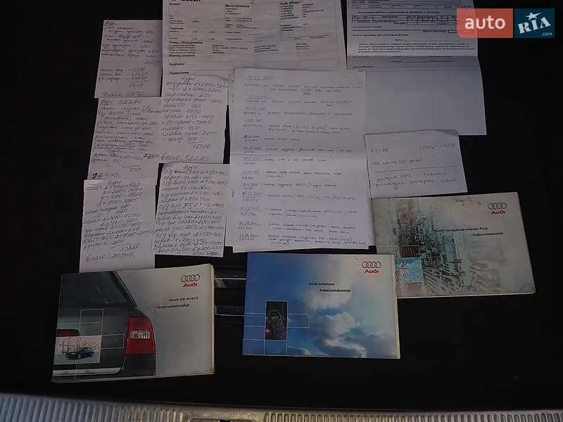 Универсал Audi A6 2002 в Киеве документ