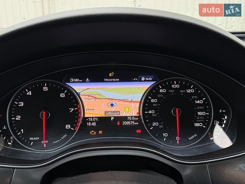 Седан Audi A6 2015 в Стрию