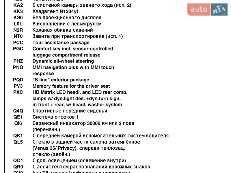 Універсал Audi A6 2019 в Львові документ 5 фото Універсал Audi A6 2019 в Львові документ