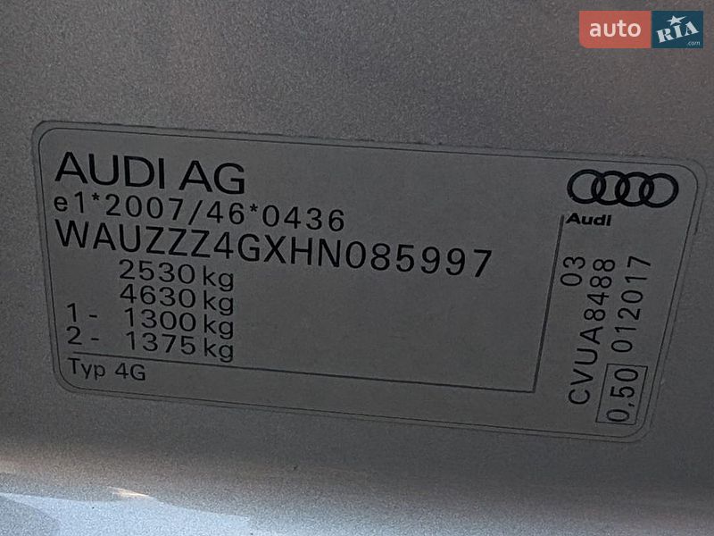 Универсал Audi A6 2017 в Киеве