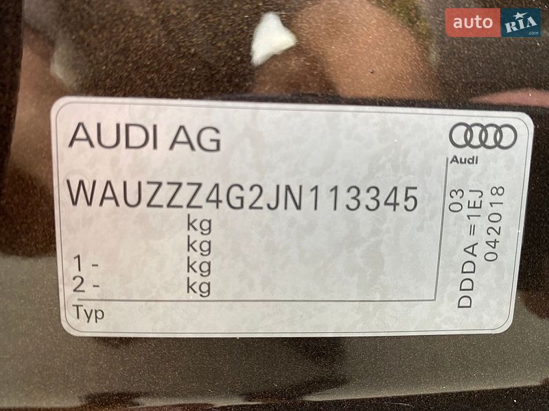 Седан Audi A6 2018 в Києві