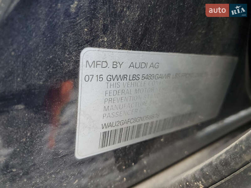 Ліфтбек Audi A7 Sportback 2016 в Стрию фото 12 Ліфтбек Audi A7 Sportback 2016 в Стрию