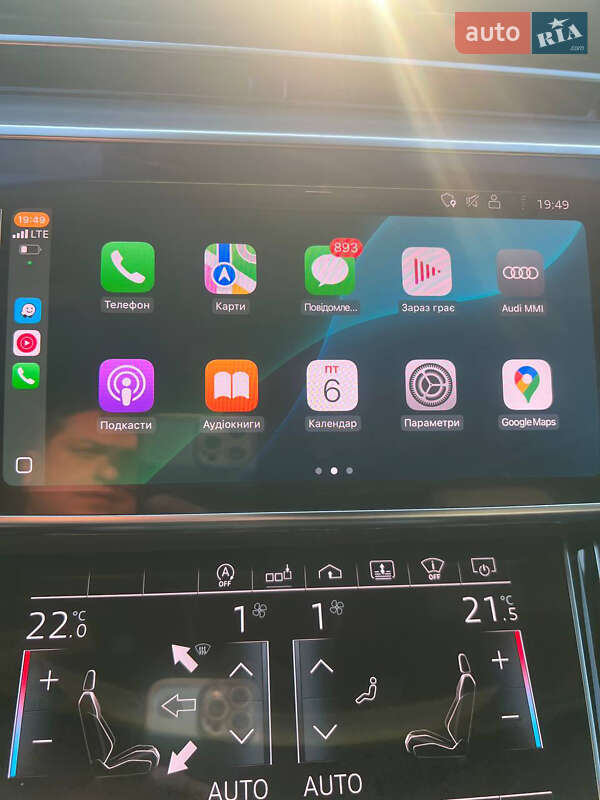Седан Audi A8 2018 в Львове