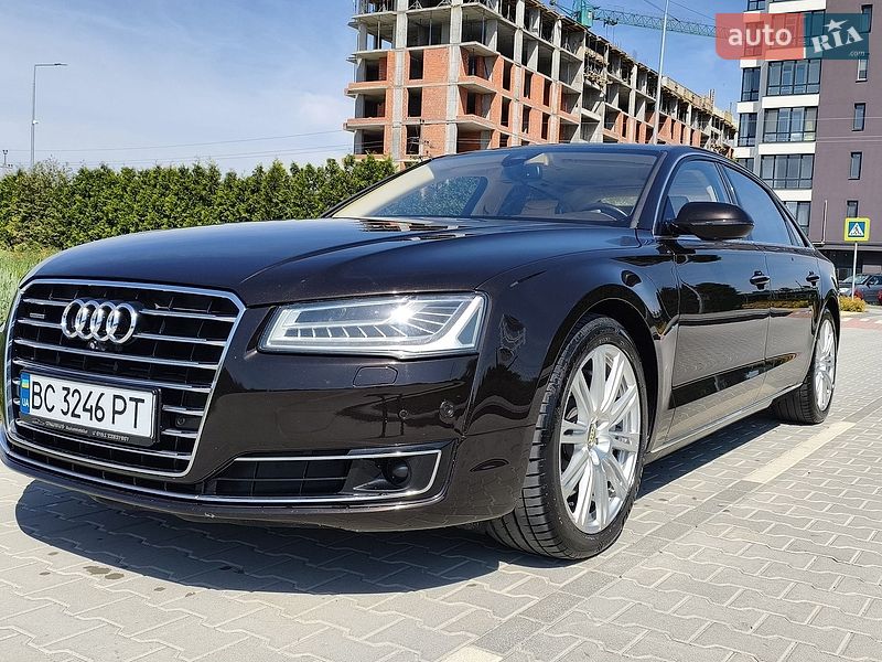2014 Audi A8, VIN WAUZZZ4H3EN015942:plate — фото 1 (autoria)