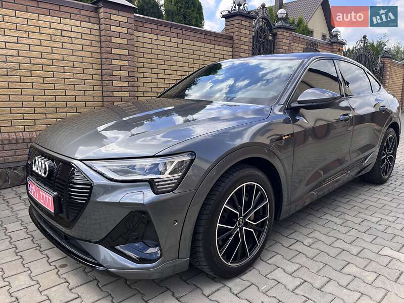Audi e-tron S Sportback 2020