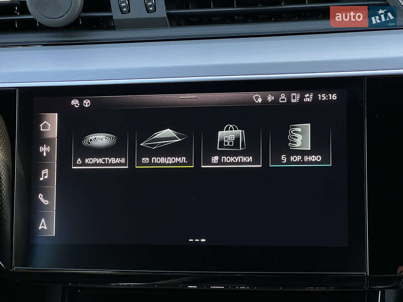 Позашляховик / Кросовер Audi e-tron S Sportback 2022 в Луцьку