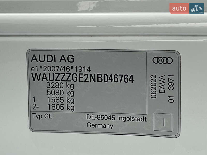 Позашляховик / Кросовер Audi e-tron S Sportback 2023 в Луцьку