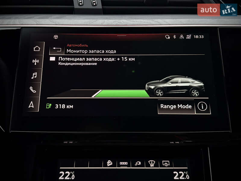 Внедорожник / Кроссовер Audi e-tron Sportback 2022 в Луцке