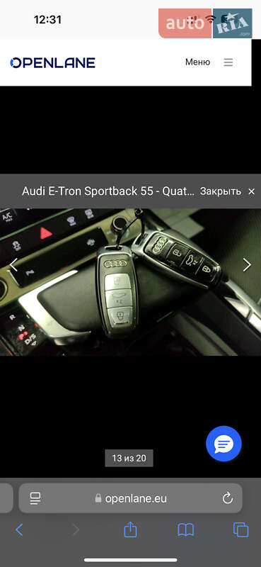 Внедорожник / Кроссовер Audi e-tron Sportback 2022 в Ивано-Франковске фото 96 Внедорожник / Кроссовер Audi e-tron Sportback 2022 в Ивано-Франковске