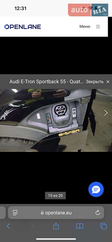 Внедорожник / Кроссовер Audi e-tron Sportback 2022 в Ивано-Франковске фото 94 Внедорожник / Кроссовер Audi e-tron Sportback 2022 в Ивано-Франковске