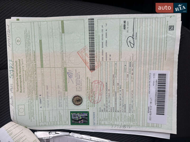 Внедорожник / Кроссовер Audi e-tron Sportback 2022 в Ивано-Франковске фото 108 Внедорожник / Кроссовер Audi e-tron Sportback 2022 в Ивано-Франковске