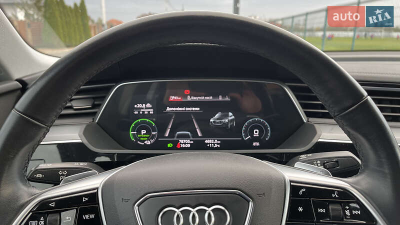 Внедорожник / Кроссовер Audi e-tron Sportback 2020 в Ужгороде фото 31 Внедорожник / Кроссовер Audi e-tron Sportback 2020 в Ужгороде