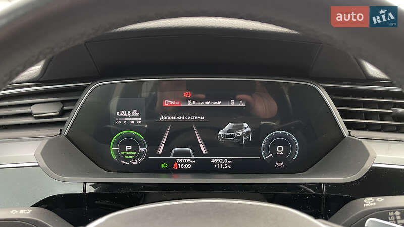 Внедорожник / Кроссовер Audi e-tron Sportback 2020 в Ужгороде фото 32 Внедорожник / Кроссовер Audi e-tron Sportback 2020 в Ужгороде