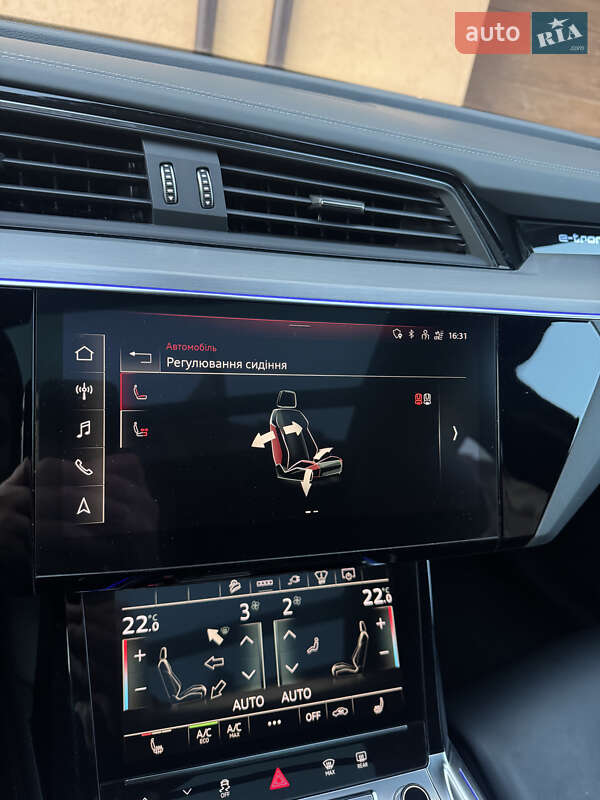 Внедорожник / Кроссовер Audi e-tron Sportback 2022 в Львове фото 20 Внедорожник / Кроссовер Audi e-tron Sportback 2022 в Львове
