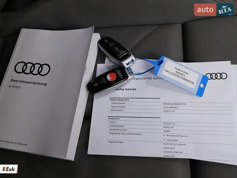 Внедорожник / Кроссовер Audi e-tron 2018 в Тернополе документ