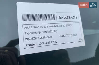 Внедорожник / Кроссовер Audi e-tron 2020 в 