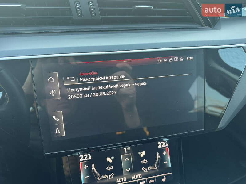 Позашляховик / Кросовер Audi e-tron 2022 в Мукачевому фото 28 Позашляховик / Кросовер Audi e-tron 2022 в Мукачевому