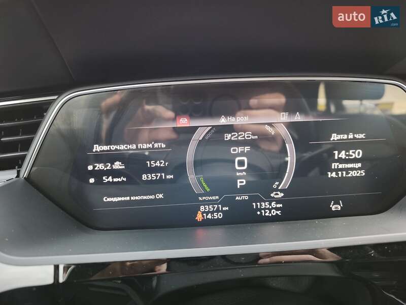 Внедорожник / Кроссовер Audi e-tron 2022 в Житомире