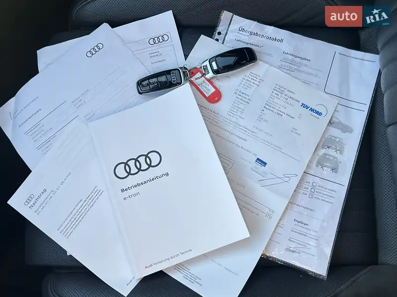 Позашляховик / Кросовер Audi e-tron 2020 в Луцьку документ