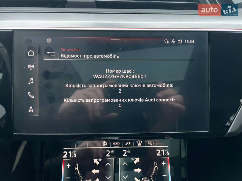 Внедорожник / Кроссовер Audi e-tron 2022 в Ровно фото 61 Внедорожник / Кроссовер Audi e-tron 2022 в Ровно