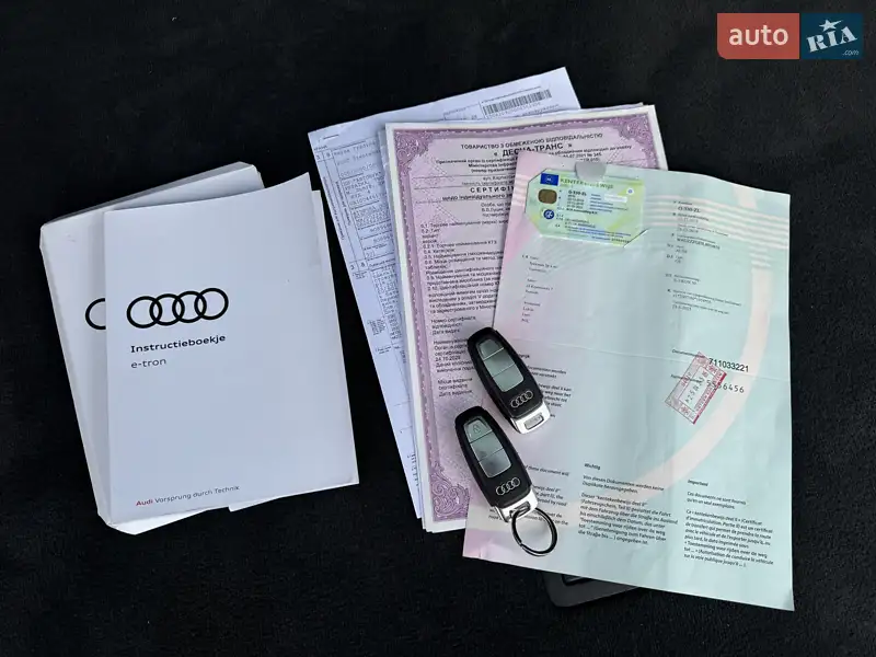 Внедорожник / Кроссовер Audi e-tron 2019 в Тернополе документ