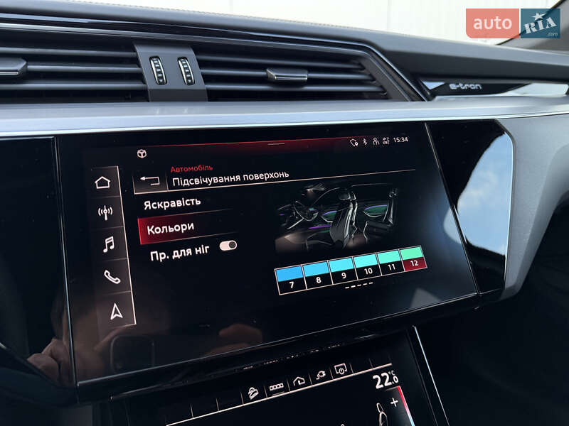 Внедорожник / Кроссовер Audi e-tron 2022 в Мукачево фото 17 Внедорожник / Кроссовер Audi e-tron 2022 в Мукачево