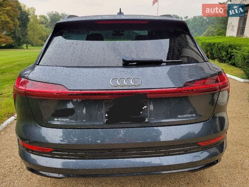 2021 Audi E-Tron, VIN WA1AAAGE8MB037214:plate — фото 1 (autoria)