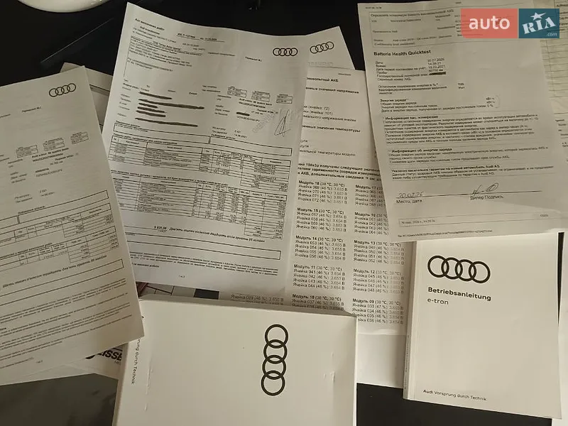 Позашляховик / Кросовер Audi e-tron 2021 в Кривому Розі документ 2 фото Позашляховик / Кросовер Audi e-tron 2021 в Кривому Розі документ