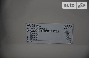 Внедорожник / Кроссовер Audi Q3 2013 в Луцке