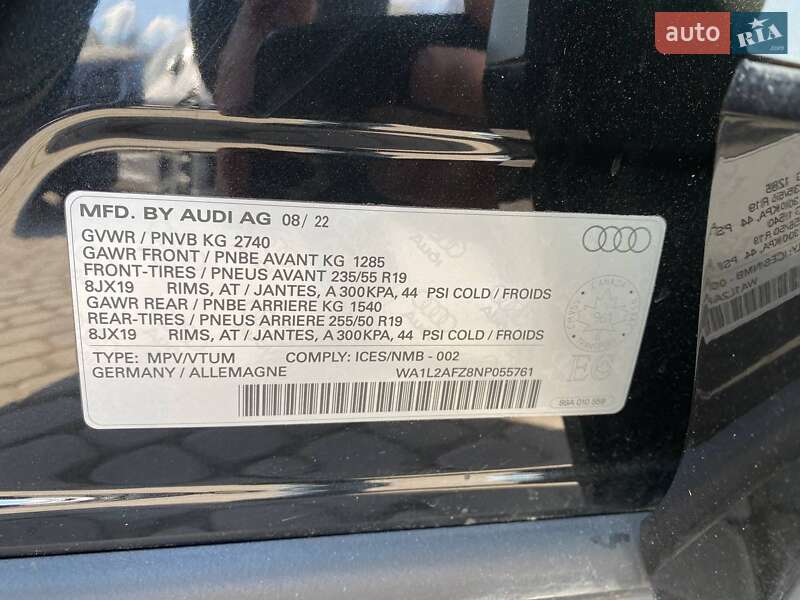 Внедорожник / Кроссовер Audi Q4 e-tron 2022 в Львове