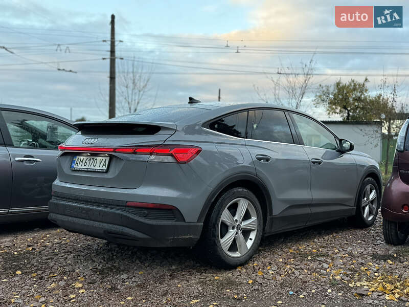 Позашляховик / Кросовер Audi Q4 Sportback e-tron 2023 в Житомирі фото 3 Позашляховик / Кросовер Audi Q4 Sportback e-tron 2023 в Житомирі