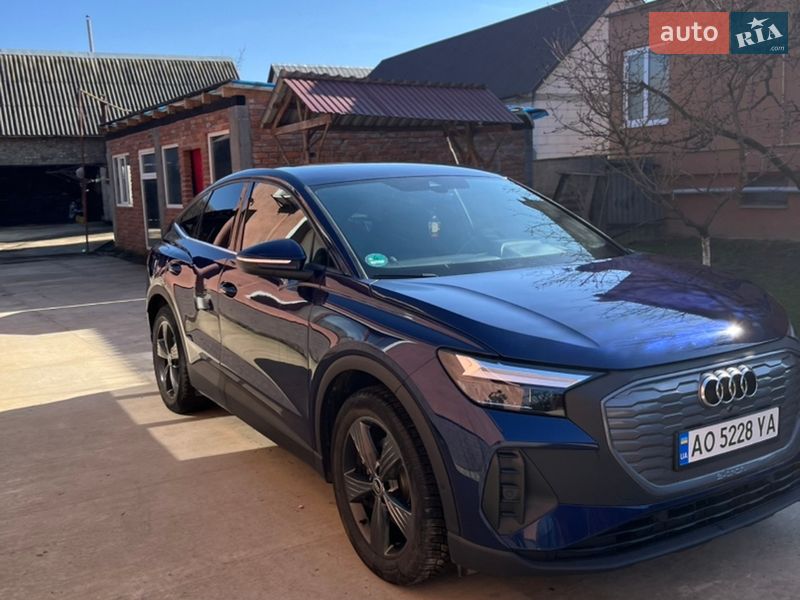 Audi Q4 Sportback e-tron 2022 Audi Q4 Sportback e-tron 2022