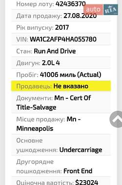 Внедорожник / Кроссовер Audi Q5 2016 в 