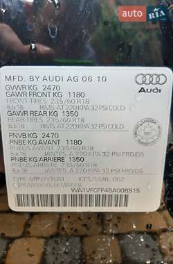 Внедорожник / Кроссовер Audi Q5 2011 в 