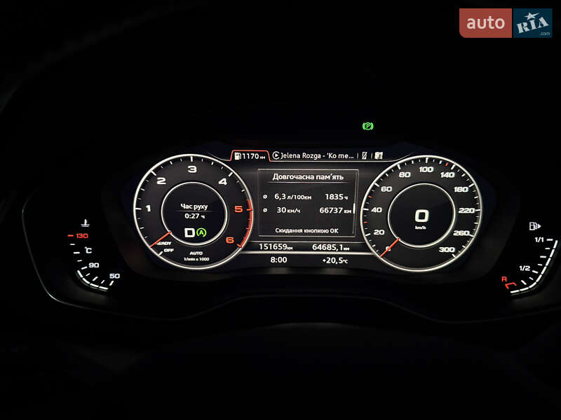 Позашляховик / Кросовер Audi Q5 2020 в Києві