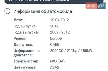 Внедорожник / Кроссовер Audi Q5 2012 в 