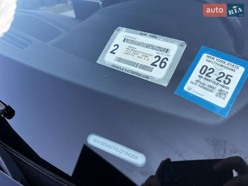 Позашляховик / Кросовер Audi Q5 2018 в Луцьку