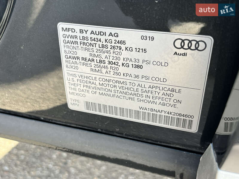 Позашляховик / Кросовер Audi Q5 2019 в Василькові фото 60 Позашляховик / Кросовер Audi Q5 2019 в Василькові