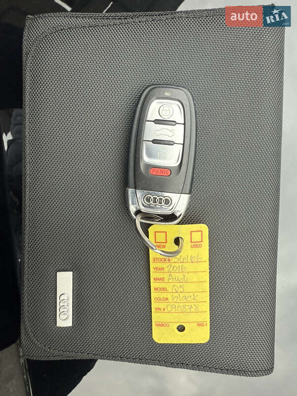 Внедорожник / Кроссовер Audi Q5 2016 в Львове