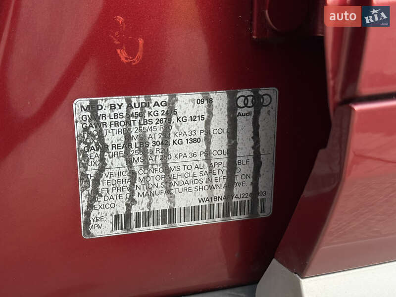 Внедорожник / Кроссовер Audi Q5 2018 в Луцке фото 20 Внедорожник / Кроссовер Audi Q5 2018 в Луцке