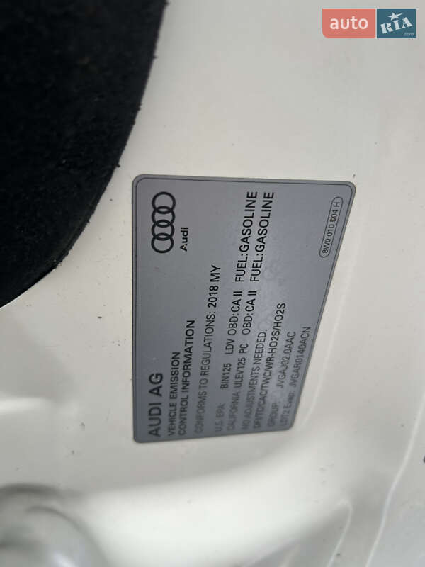 Внедорожник / Кроссовер Audi Q5 2018 в Сумах