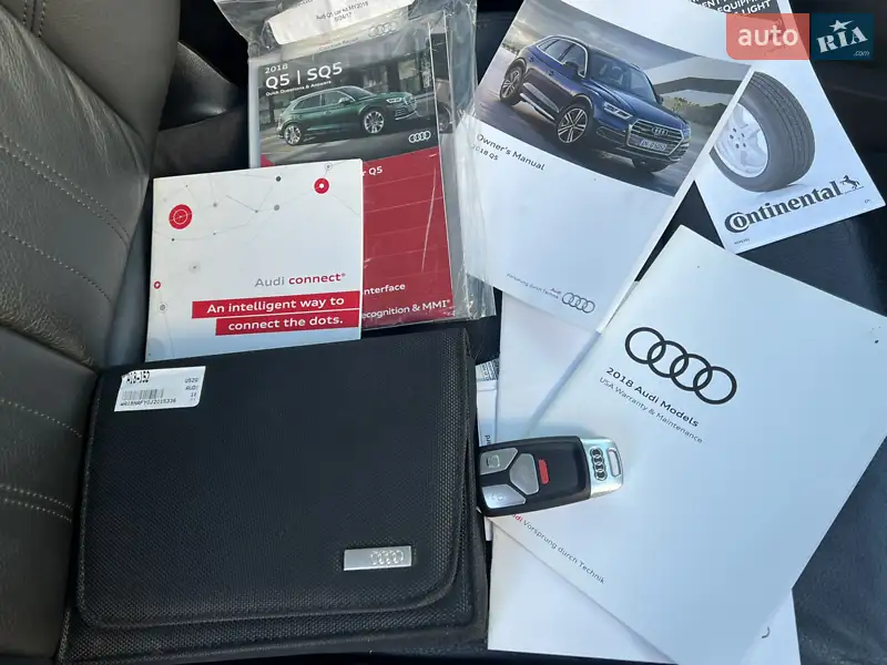Внедорожник / Кроссовер Audi Q5 2017 в Луцке документ