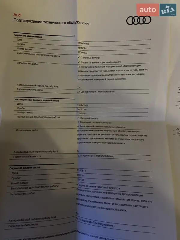 Внедорожник / Кроссовер Audi Q5 2013 в Николаеве документ